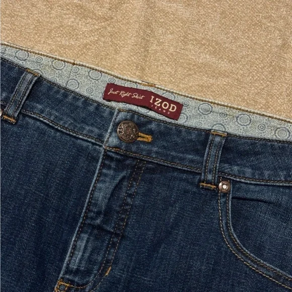 Izod Denim Skirt - Picture 3 of 4